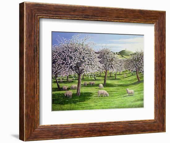 Celebration of Apple Blossom in Somerset, 2004-Liz Wright-Framed Giclee Print