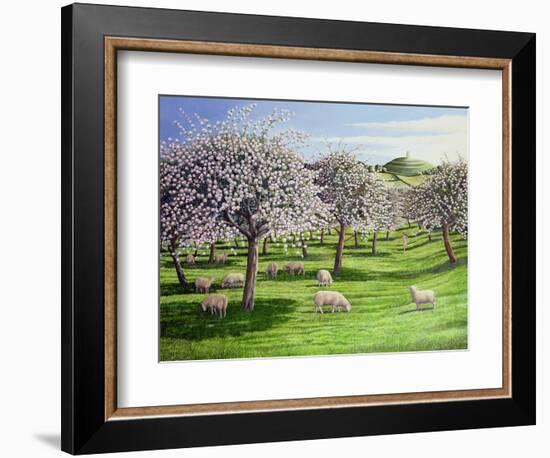 Celebration of Apple Blossom in Somerset, 2004-Liz Wright-Framed Giclee Print