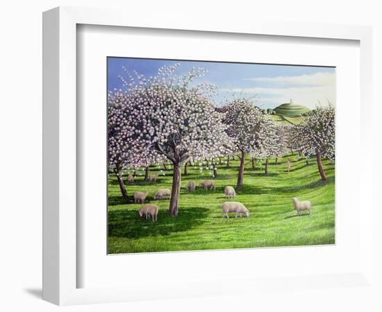 Celebration of Apple Blossom in Somerset, 2004-Liz Wright-Framed Giclee Print