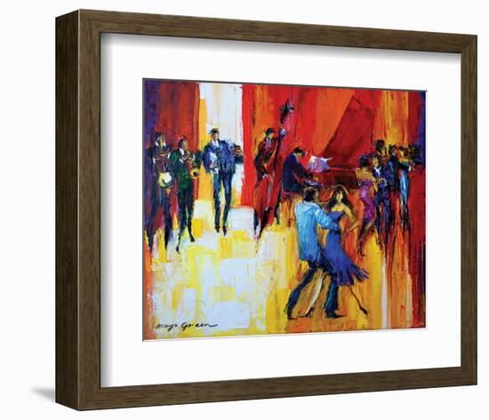 Celebration of Life-Maya Green-Framed Premium Giclee Print