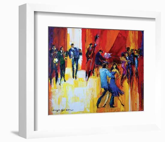 Celebration of Life-Maya Green-Framed Premium Giclee Print