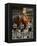 Celebration of Oktoberfest, Band in Munich, Germany-Bill Bachmann-Framed Premier Image Canvas