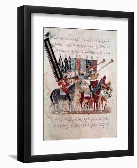 Celebration of the End of Ramadan, from "The Maqamat" ("The Meetings") Illustrated by Hariri-null-Framed Giclee Print