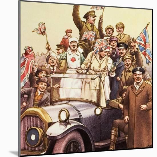 Celebrations Post World War I-Pat Nicolle-Mounted Giclee Print