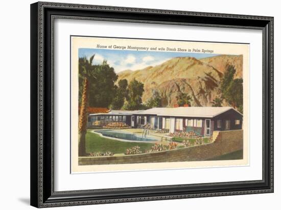 Celebrity Home, Palm Springs, California-null-Framed Premium Giclee Print