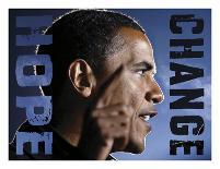 I, Barack Hussein Obama...-Celebrity Photography-Art Print
