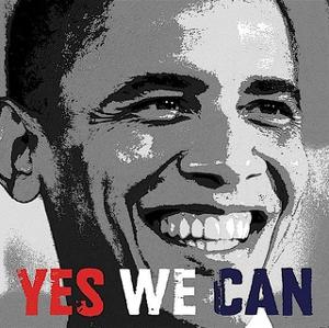 Barack Obama:  Yes We Can by Celebrity Photography