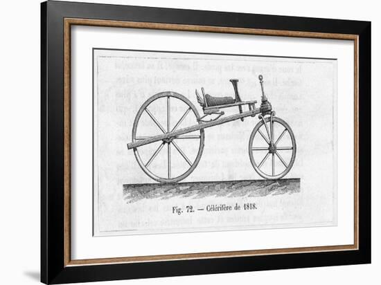 Celerifere Celerifere of 1818 First Introduced in 1791-Deharme-Framed Art Print