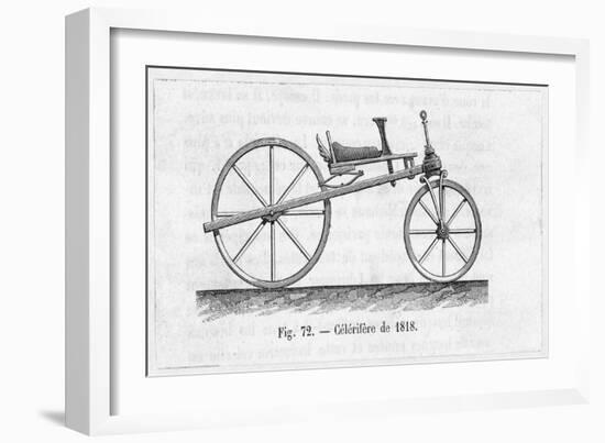 Celerifere Celerifere of 1818 First Introduced in 1791-Deharme-Framed Art Print