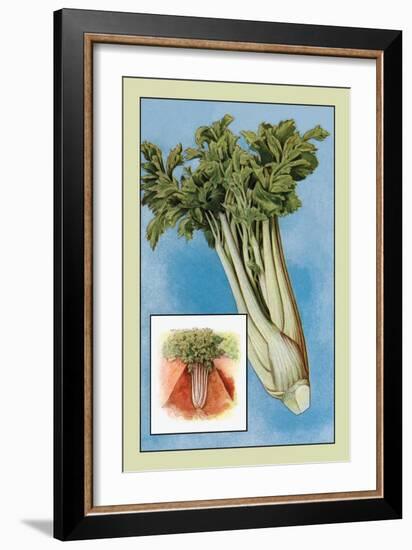 Celery-null-Framed Art Print