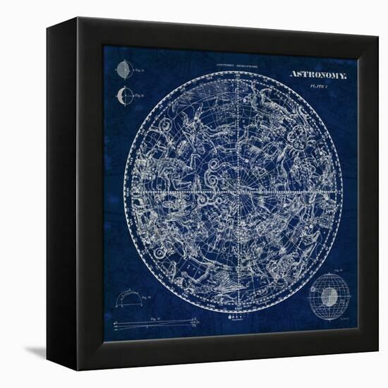 Celestial Blueprint-Sue Schlabach-Framed Stretched Canvas