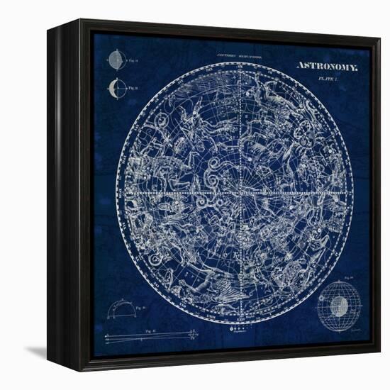 Celestial Blueprint-Sue Schlabach-Framed Stretched Canvas