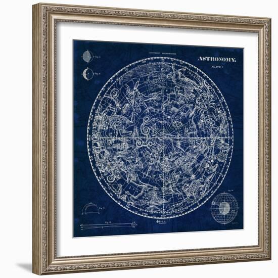 Celestial Blueprint-Sue Schlabach-Framed Art Print