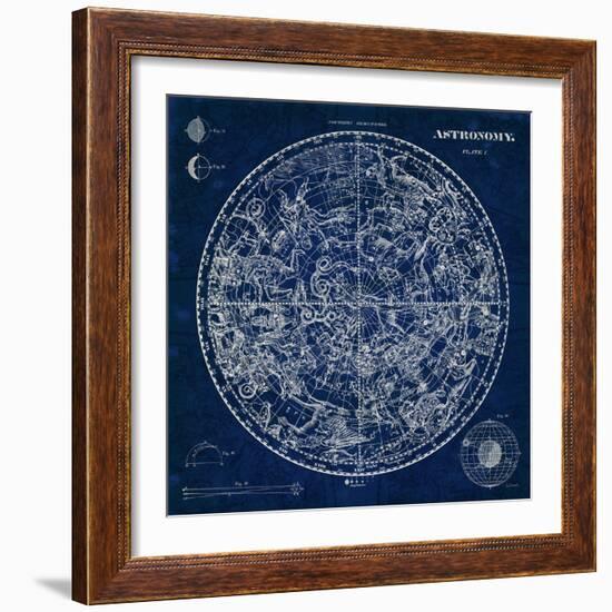 Celestial Blueprint-Sue Schlabach-Framed Art Print