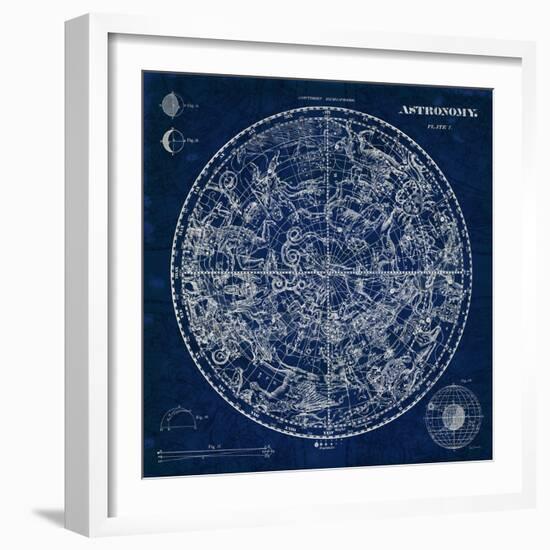 Celestial Blueprint-Sue Schlabach-Framed Art Print