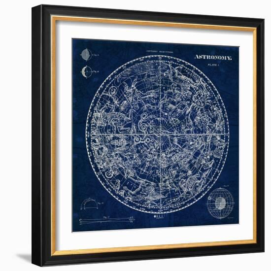 Celestial Blueprint-Sue Schlabach-Framed Art Print