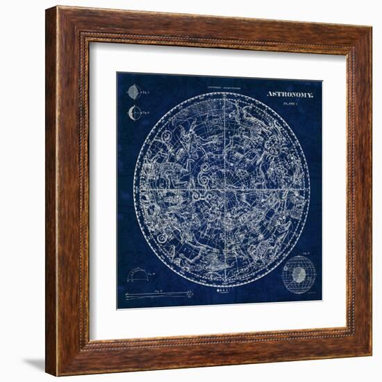 Celestial Blueprint-Sue Schlabach-Framed Art Print