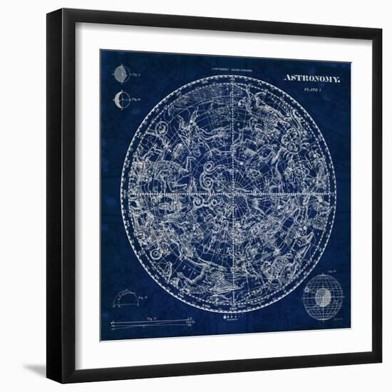 Celestial Blueprint-Sue Schlabach-Framed Premium Giclee Print