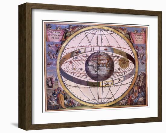 Celestial Chart, 1661-Andreas Cellarius-Framed Giclee Print