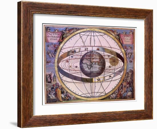 Celestial Chart, 1661-Andreas Cellarius-Framed Giclee Print