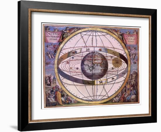 Celestial Chart, 1661-Andreas Cellarius-Framed Giclee Print