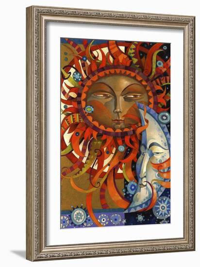 Celestial Courtship-David Galchutt-Framed Giclee Print