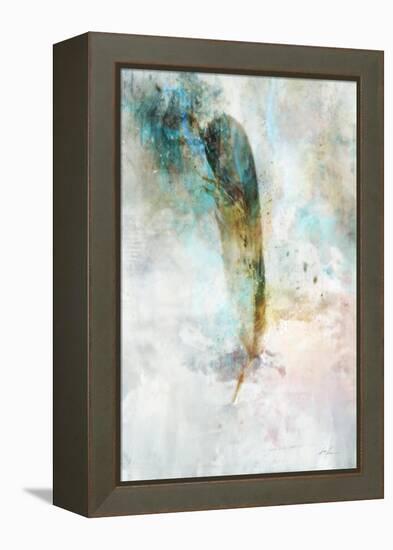 Celestial Feather 1-Ken Roko-Framed Stretched Canvas