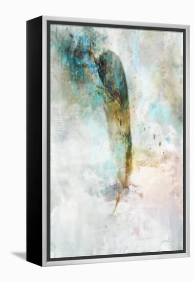 Celestial Feather 1-Ken Roko-Framed Stretched Canvas