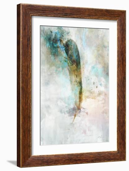 Celestial Feather 1-Ken Roko-Framed Art Print