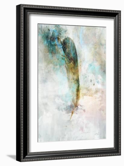 Celestial Feather 1-Ken Roko-Framed Art Print