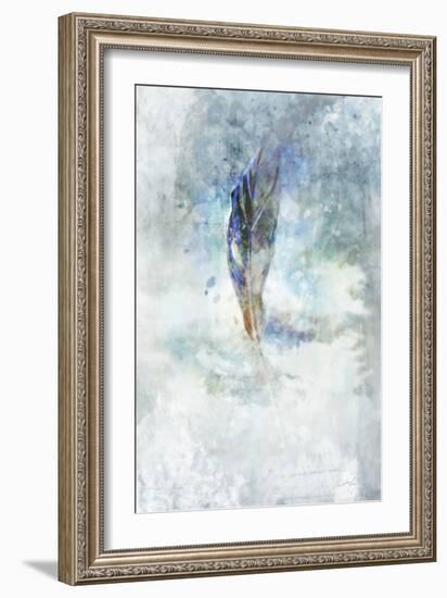 Celestial Feather 2-Ken Roko-Framed Art Print