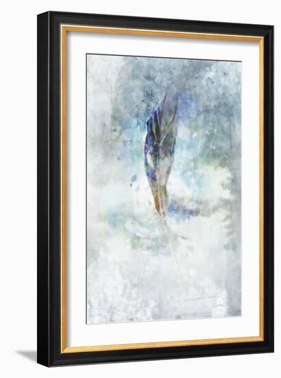 Celestial Feather 2-Ken Roko-Framed Art Print