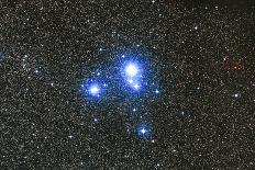 Optical Image of the Pleiades Star Cluste-Celestial Image-Premium Photographic Print