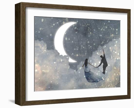 Celestial Love I-null-Framed Art Print