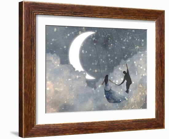 Celestial Love I-null-Framed Art Print