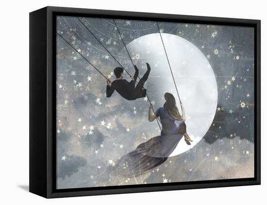 Celestial Love II-null-Framed Stretched Canvas