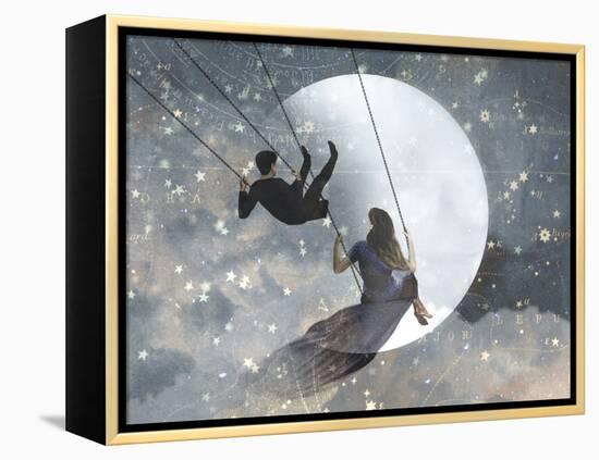 Celestial Love II-null-Framed Stretched Canvas
