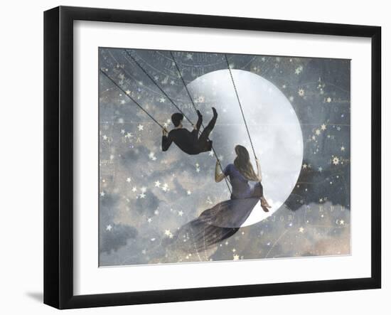 Celestial Love II-null-Framed Art Print