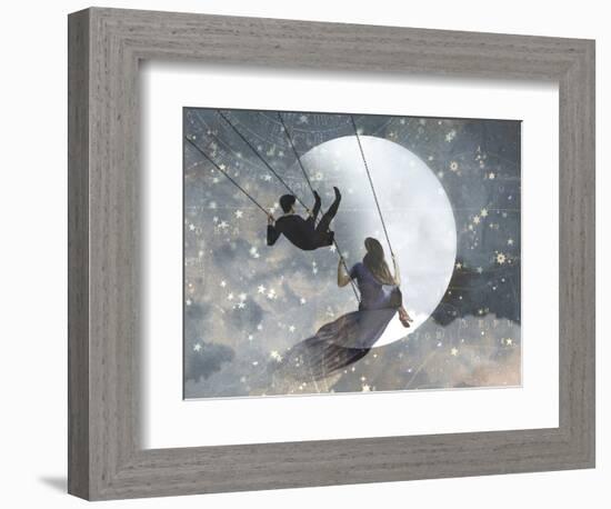 Celestial Love II-null-Framed Premium Giclee Print