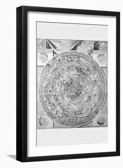 Celestial Map-Antonio Saliba-Framed Art Print