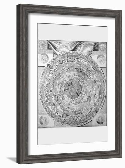 Celestial Map-Antonio Saliba-Framed Art Print