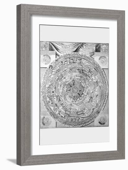 Celestial Map-Antonio Saliba-Framed Art Print