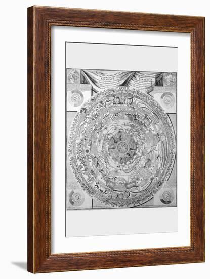 Celestial Map-Antonio Saliba-Framed Art Print