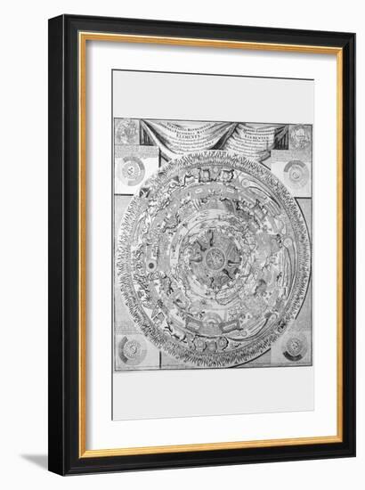 Celestial Map-Antonio Saliba-Framed Art Print