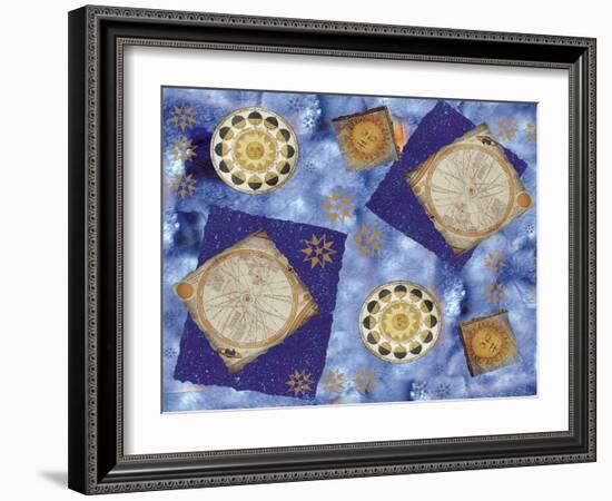 Celestial Movement-Maria Trad-Framed Giclee Print