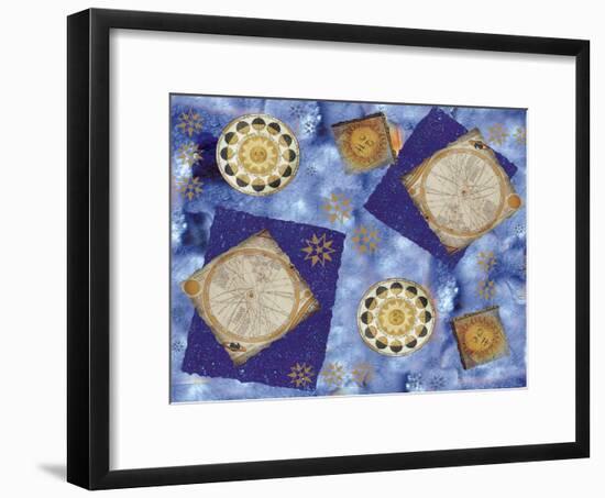 Celestial Movement-Maria Trad-Framed Premium Giclee Print