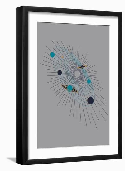 Celestial Spin-null-Framed Giclee Print