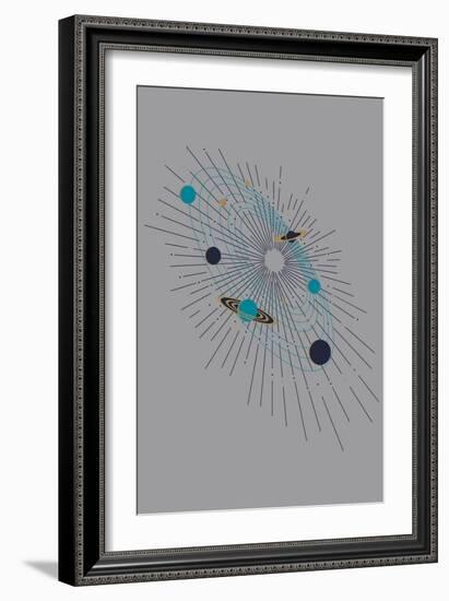 Celestial Spin-null-Framed Giclee Print