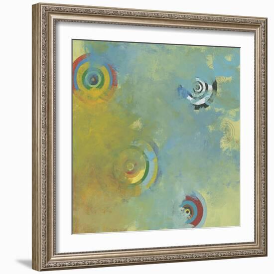 Celestial Strangers 1-Jan Weiss-Framed Art Print