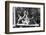 Celia Kyllingstad (R) and Carol Hall (L), at a Private Pool, Seattle, Washington, 1960-Allan Grant-Framed Photographic Print